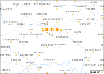 map of Quanyang