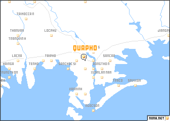 map of Qua Phố