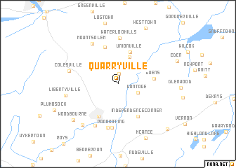 map of Quarryville