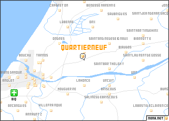 map of Quartier-Neuf