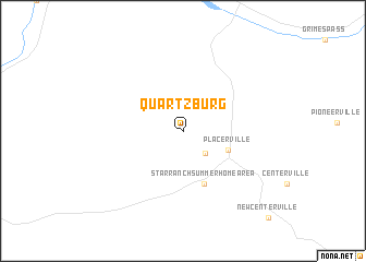 map of Quartzburg