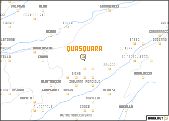 map of Quasquara