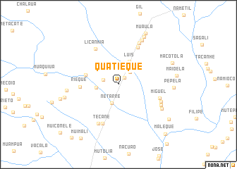 map of Quatieque