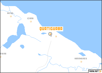 map of Quatiguaba