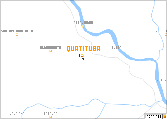map of Quatituba