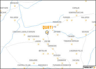 map of Quati