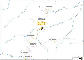 map of Quati