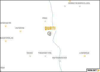 map of Quati