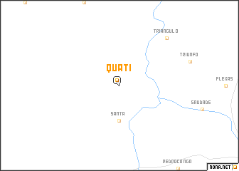 map of Quati