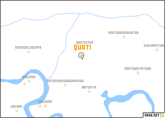 map of Quati