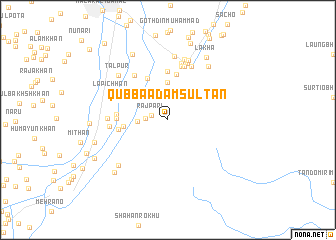 map of Qubba Ādam Sultān