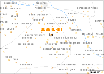 map of Qubb al Hāt