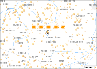 map of Qubba Shāh Jariār