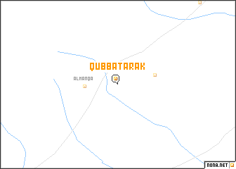 map of Qubbat Arak