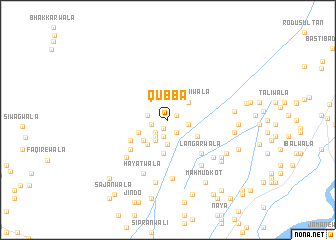 map of Qubba