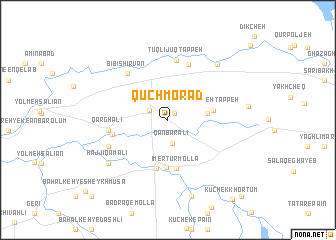 map of Qūch Morād