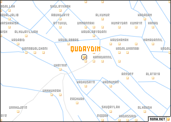 map of Qudaydīm