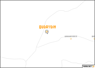 map of Qudaydīm