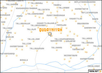 map of Qudaymīyah