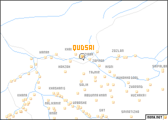 map of Qudsai