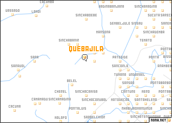 map of Quebá Jilã