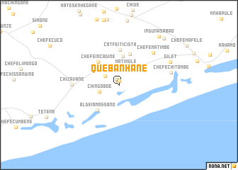 map of Quebanhane