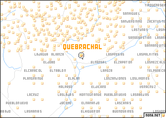 map of Quebrachal