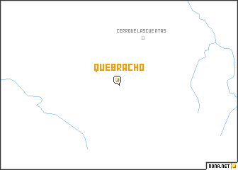 map of Quebracho