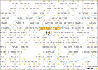 map of Quebracho