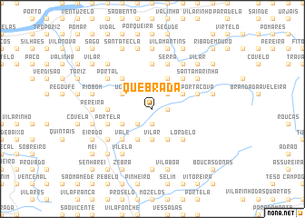 map of Quebrada