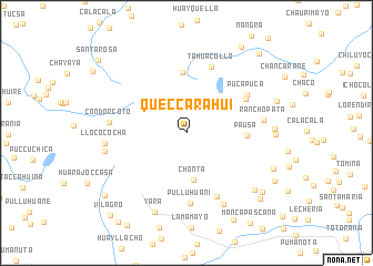 map of Queccarahui