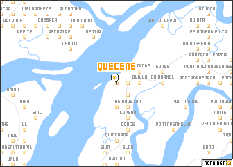 map of Quecene