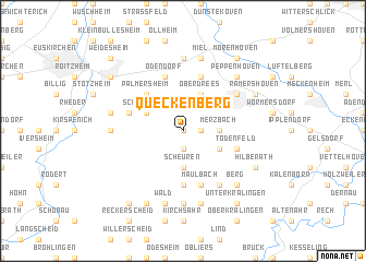 map of Queckenberg