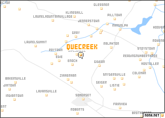 map of Quecreek