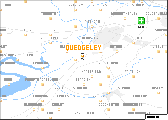 map of Quedgeley