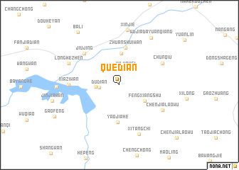 map of Quedian