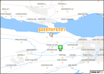 map of Queensferry