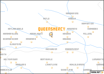 map of Queenʼs Mercy