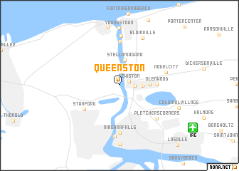map of Queenston