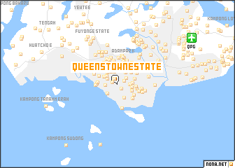 map of Queenstown Estate