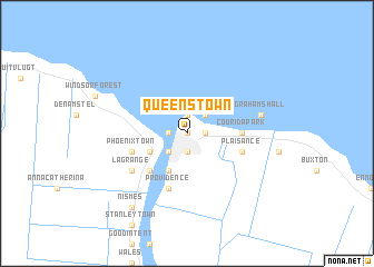 map of Queenstown