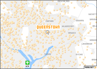 map of Queenstown