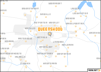 map of Queenswood