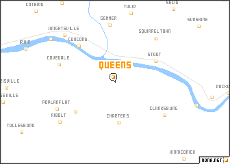 map of Queens