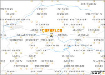 map of Quehelan