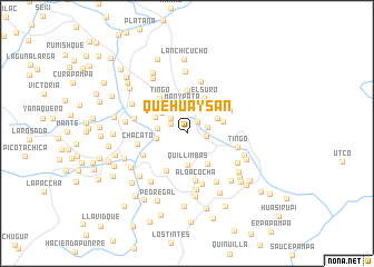 map of Quehuaysan