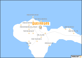 map of Queimadas