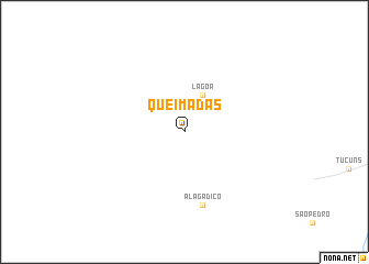map of Queimadas