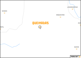 map of Queimadas