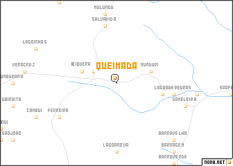 map of Queimada